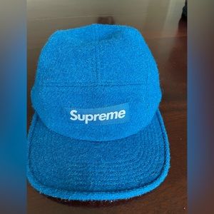 Supreme wool tea blue baseball hat
